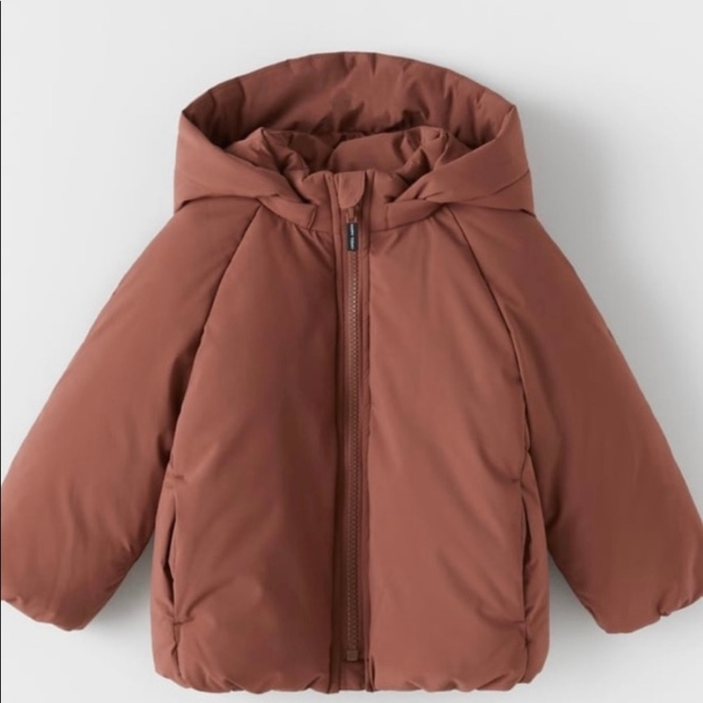 Zara kids girl Sorona Dupont Puffer size 4-5 years